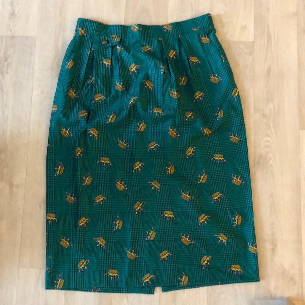 Alexander Campbell Vintage Royal Jeweled Crown Skirt